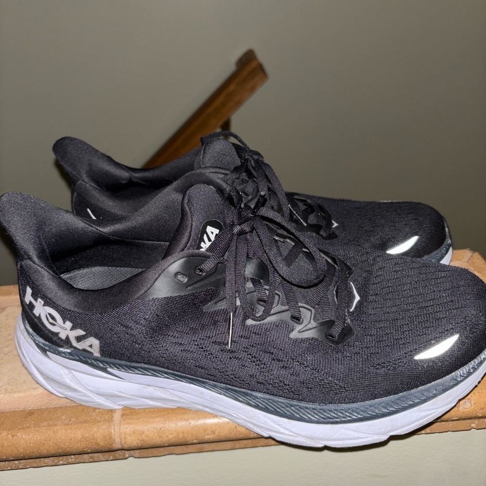 Hoka Black Athletic Sneakers